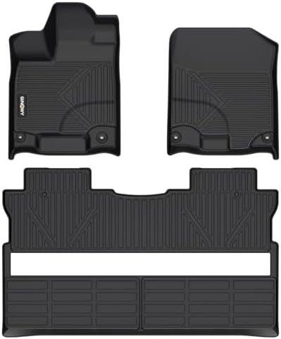 Floor Mats for Honda Ridgeline 2017-2025 2026 by GINOWY