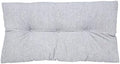 Klear Vu The Gripper Non-Slip Tufted Bench Cushion for Indoor Furniture, Assembled in USA, Entryway Storage, Bay Window, Corner Nook or Piano Seat, 27 Inches, Chenille Gray by KlearVUHomeTextiles