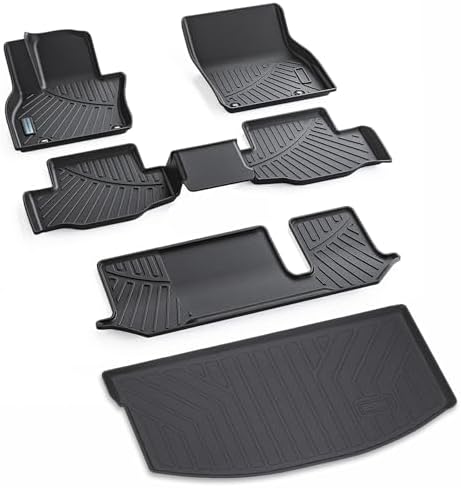 Floor Mats & Cargo Liner for 2024 2025 2026 Mazda CX90 PHEV 8 Seats TPE All Weather Protection 3 Rows Car Floor Liner for Mazda Accessories - Image 2