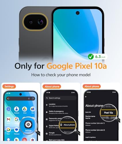 FNTCASE for Google Pixel 10a Case, Fit for Magsafe, with Screen Protector - Image 2