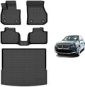AIPOIL® Custom Fit TPE Floor Mats & Cargo Liners for 2023-2026 BMW X1, All-Weather Protection Waterproof Non-Slip Stain-Resistant Durable TPE Liners with High Edge & Easy Installation by AIPOIL