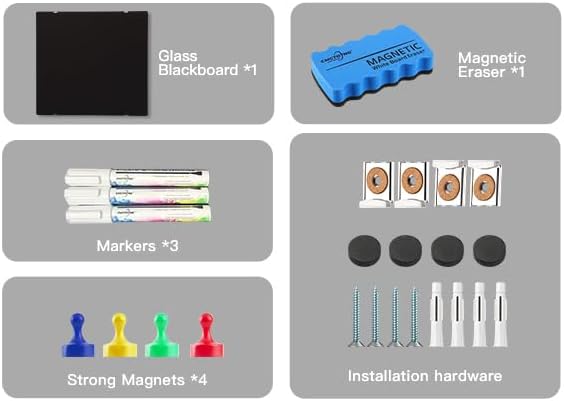 Magnetic Glass Blackboard - Image 9
