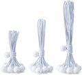 30 Pack Ball Bungee Cord, Heavy Duty Bungie Cord Balls (6" 9" 11",White) by Unknown
