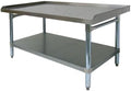 ACE Economy Equipment Stand with Galvanized Top, Undershelf, Legs & Adjustable Bullet Feet. (ETL Certified) Size:30" W x 36-1/2"L x 24" H Model#ES-E3036 by GSW