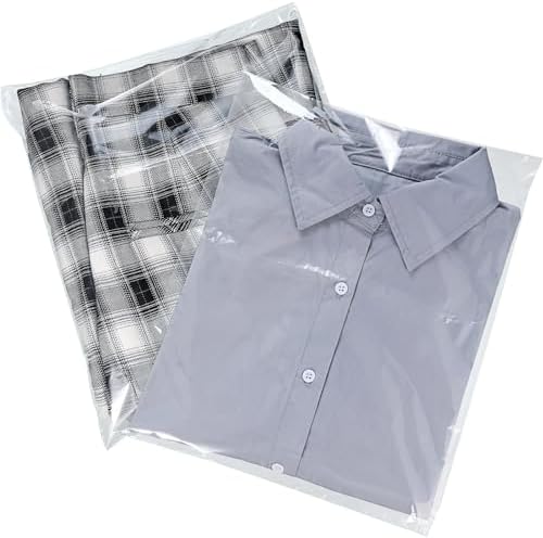 Geyoga 120 Pcs Clear Cellophane Bags Self Adhesive, 4 Size Cello Bags - Image 5