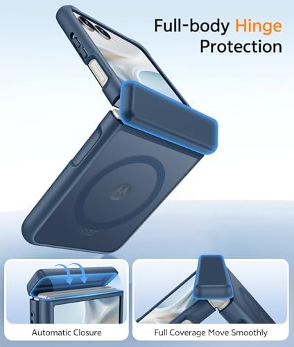 FNTCASE for Motorola Razr 2026/2025 Case, Fit for Magsafe, Hinge Protection - Image 2