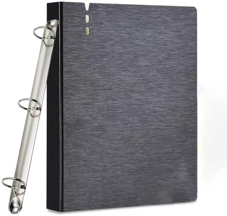 8 Pack Letter Size Ring Binder Mechanism, Metal 3 Ring Binders Ring Replacement Kit, Loose Leaf Binding Spines Combs for Organizers DIY Planners(Silver) - Image 6