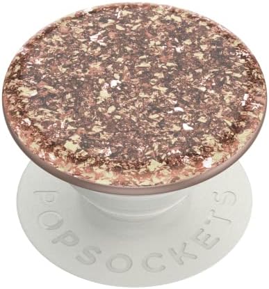PopSockets Adhesive Phone Grip, Holder- Foil Rose Gold by PopSockets