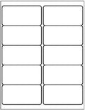10 Up - 500 Sheets Shipping Address Labels - 2" x 4" - Total 5000 Labels by FungLam