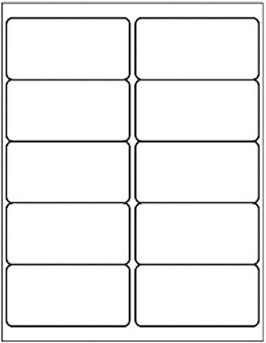 10 Up - 500 Sheets Shipping Address Labels - 2" x 4" - Total 5000 Labels by FungLam