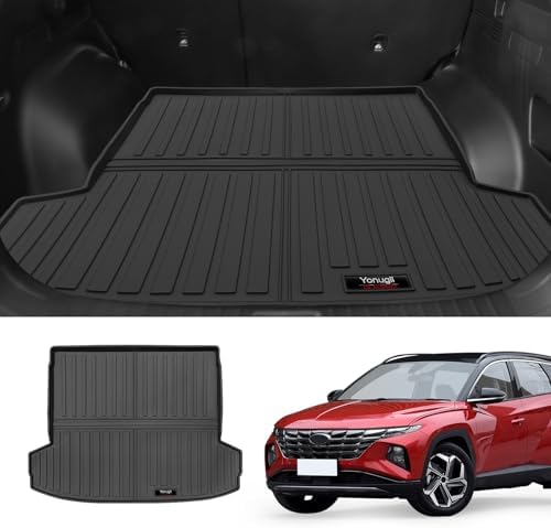 Custom for 2022-2026 Hyundai Tucson Cargo Mats Trunk Liner All Weather TPE Protection Mat Accessories (for 2022-2026 Hyundai Tucson) - Image 2