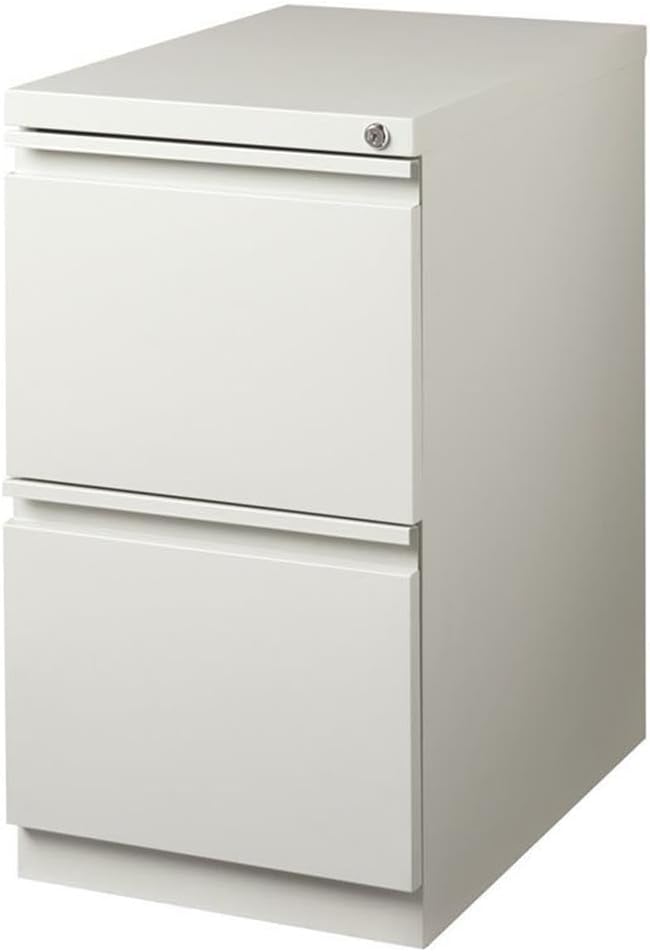 Pemberly Row 2 Drawer Mobile File Cabinet File in Light Gray by PEMBERLYROW