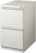 Pemberly Row 2 Drawer Mobile File Cabinet File in Light Gray by PEMBERLYROW