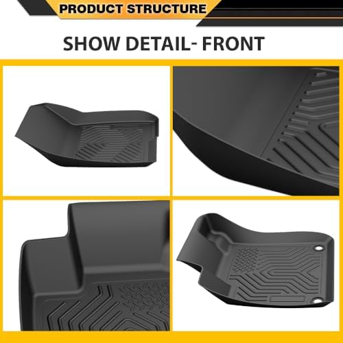 G-PLUS TPE Floor Mats & Cargo Liners Fit Honda Accord Sedan 2018-2022 - Image 7