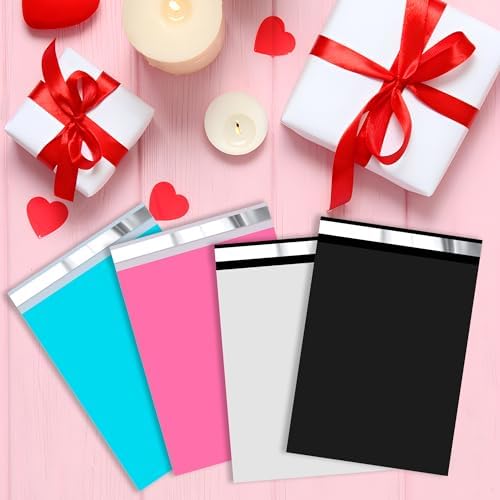 14.5x19 Thank You Poly Mailers Variety Pack of 50, 13Pcs Each Color - Image 3