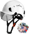 Aolamegs Construction Hard Hat with Visor and Chin Strap for Men,ANSI Z89.1 by Aolamegs