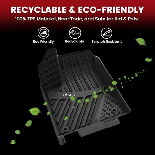 LASFIT Floor Mats for Toyota RAV4 2013-2018 Gas (Not Fit Hybrid) - Image 6
