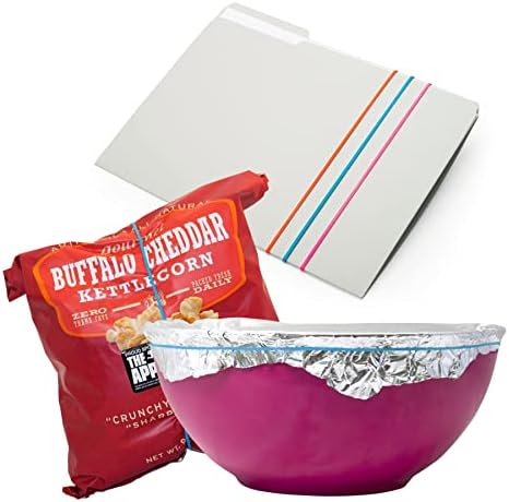 Alliance Rubber 07800 Non-Latex Brites File Bands, Colored Elastic Bands, 50 Count (Pack of 2) (7" x 1/8", Assorted Bright Colors in Resealable Bag),Blue/Orange/Pink - Image 4