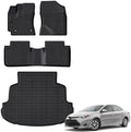 AUXKO All Weather Floor Mats Cargo Mat for Toyota Corolla Sedan 2014-2019 by AUXKO