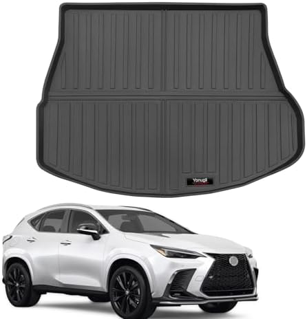Custom for 2022-2026 Lexus NX & NX Hybrid NX250 NX350 NX350h NX450h+ Cargo Mats Trunk Liner All Weather TPE Protection Mat Accessories (for 2022-2026 Lexus NX) by Yonugli