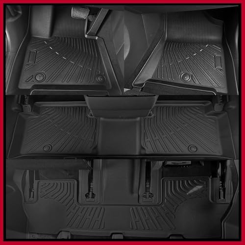 Naibeve Floor Mats for 2013-2016 Mazda CX-5 - All Weather Custom for Mazda CX-5 Floor Mats Liners 2 Row & Cargo Liner & Seats Back Cover Behind 2rd Row(Floor Liner+Trunk Mat+Backrest Mats) - Image 4