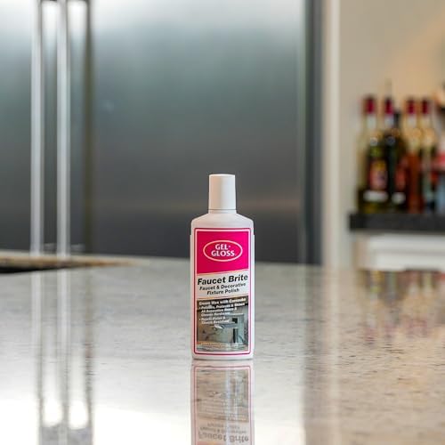 Gel-Gloss Faucet Brite | Removes Water Spots & Light Calcium, 8oz. - Image 2