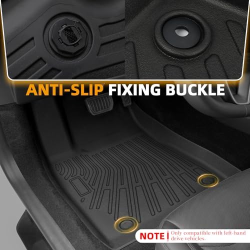Floor Mats for Toyota Camry 2012-2017, 1st & 2nd & Cargo Liner - Image 3
