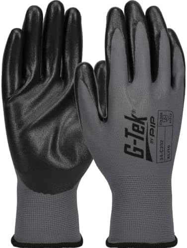 AABACO PPE Kit, Vest, Hard Hat, Gloves & Glasses, Hi-Vis Yellow, Gloves XL - Image 4