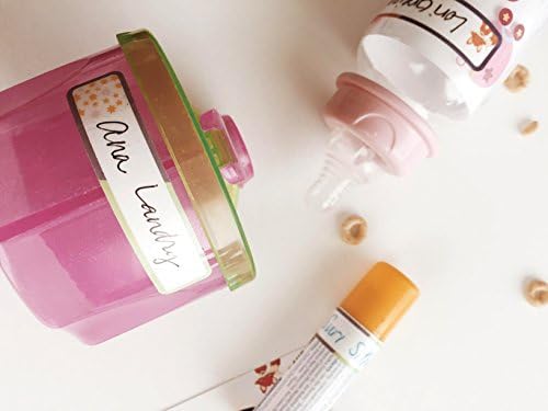 Bottle and Food Labels, Write-On, Freezer Safe, Self-Laminating, Waterproof Kids Name Labels for Baby Bottles, Sippy Cup for Daycare School, Dishwasher Safe (Playful Patterns) - Image 3