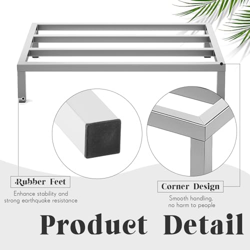 MorningRo 2 Pack Dunnage Rack 36" Long x 14" Wide, 7.9" Height - Image 5