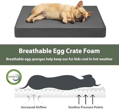 WNPETHOME Outdoor Waterproof Dog Bed Large Sized, Washable Creat Pad 30" - Image 5