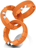 FEEL2NICE iPhone 17 Pro Max Orange USB C to USB C Cable, 3-Pack 6FT by Unknown