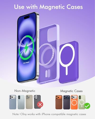 podoru for MagSafe Power Bank 5000mAh, Ultra-Slim Magnetic Portable Charger - Image 2