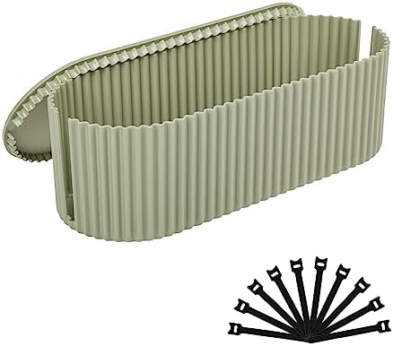 FABROK Cable Management Box, Power Strip Holder, Large, Green by FABROK