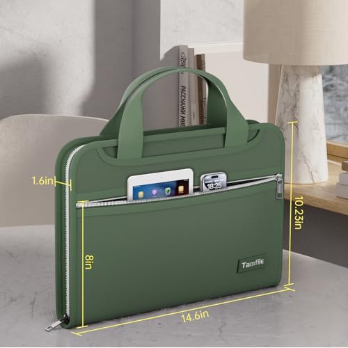 Accordion File Organizer, Fireproof Expanding File Folder with 13 Pockets - Image 5