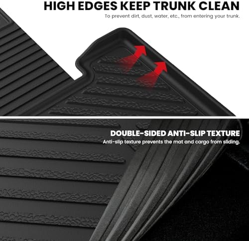 LASFIT Cargo Mats for Hyundai Santa Fe 2026 2025 2024 (Fit Gas & Hybrid) - Image 5