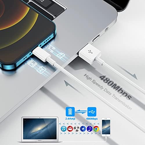 [Apple MFi Certified] Lightning Cable 5pack [3/3/6/6/10FT] - Image 3