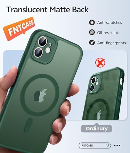 FNTCASE for iPhone 11 Phone Case, Fit for Magsafe, Full Camera Protection - Image 6