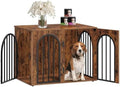Hzuaneri 31.5'' Dog Crate Furniture,Dog Kennel Indoor for Small/Medium Dogs by Hzuaneri