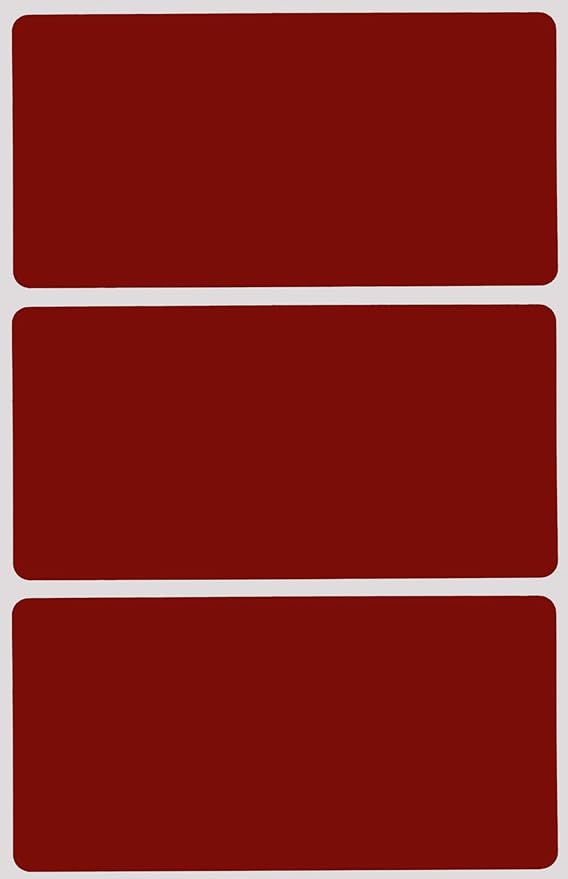 4" x 2" Blank Stickers to Write On Name Tags Color-Coding Labels by RoyalGreen