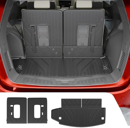 Cargo Liner & Backrest Mats for 2016-2026 Dodge Durango 6&7 Seater by Dattumar