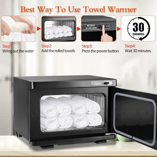 Small Towel Warmer,Hot Towel Caddy,Spa Towel Warmer - Image 6