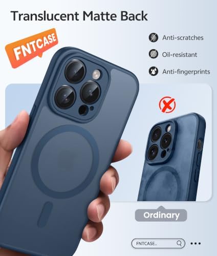 FNTCASE for iPhone 13 Pro Max Case, Fit for Magsafe, Full Camera Protection - Image 6