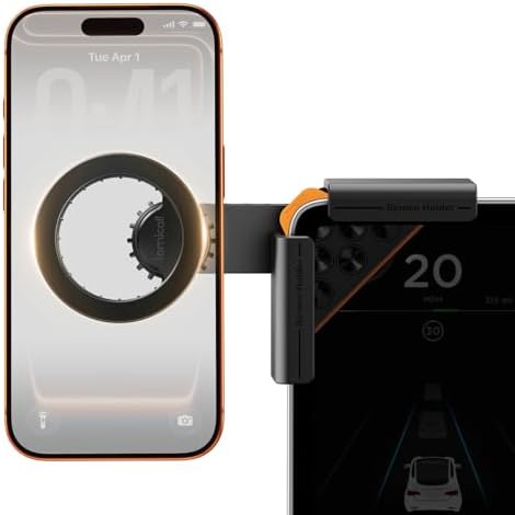 Lamicall Magnetic Phone Holder for Tesla Model 3 and Y Strongest N55 Magnet by Lamicall