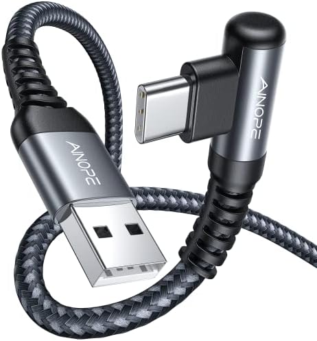 AINOPE 2 pac 1M Nylon Braided USB C Charging Cable Compatible with Galaxy S21+ Ultra, iPad mini/Air/Pro, Pixel 6X by AINOPE10yearsforphoneaccessories