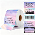 2.25 x 1.25 Thermal Labels - Self-Adhesive Address Shipping Barcode Stickers, Compatible with Rollo & Zebra & MUNBYN, 800 Labels for Printer, Color by Joatuxul