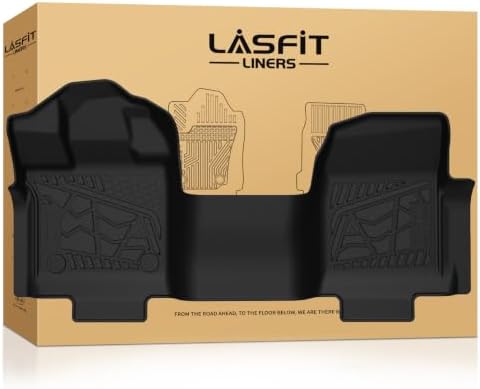 LASFIT Mats for 2015-2026 Ford F-150 Regular Cab Bench Seat Vinyl Floor by LASFIT