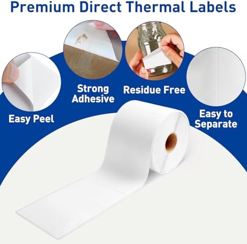 ESSENTIAL 3" x 5" Direct Thermal Shipping Labels, (350 Labels, 1 Roll) - Image 5
