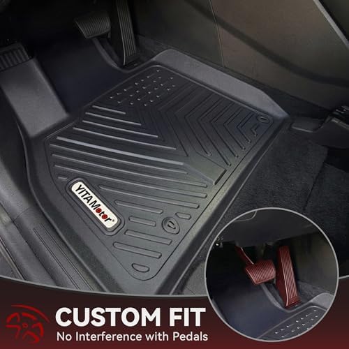 YITAMOTOR Floor Mats for Kia Telluride All Weather 2025-2020 7 or 8 Seater - Image 2