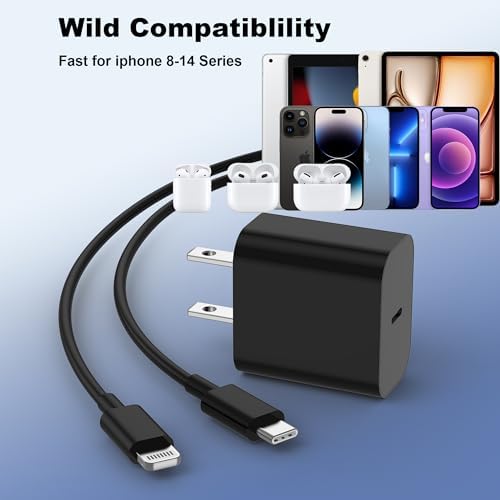 iPhone Charger Fast Charger,USB C Charger 4 Pack, 6FT Lightning Cable - Image 5